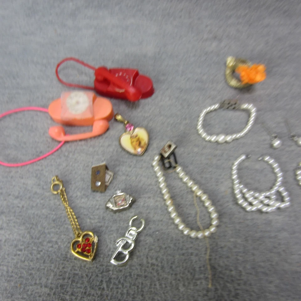 Lote Accesorios Muñeca Barbie Vintage Joyería Japón Foto 4 de 4