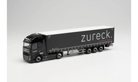 Herpa 1/87 948401 Volvo Fh Gl Xl 2020 Gardinenplanen-Sattelzug „Zureck“