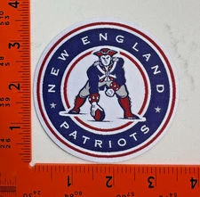 New England Patriots Retro Iron-On/Sew-On Patch