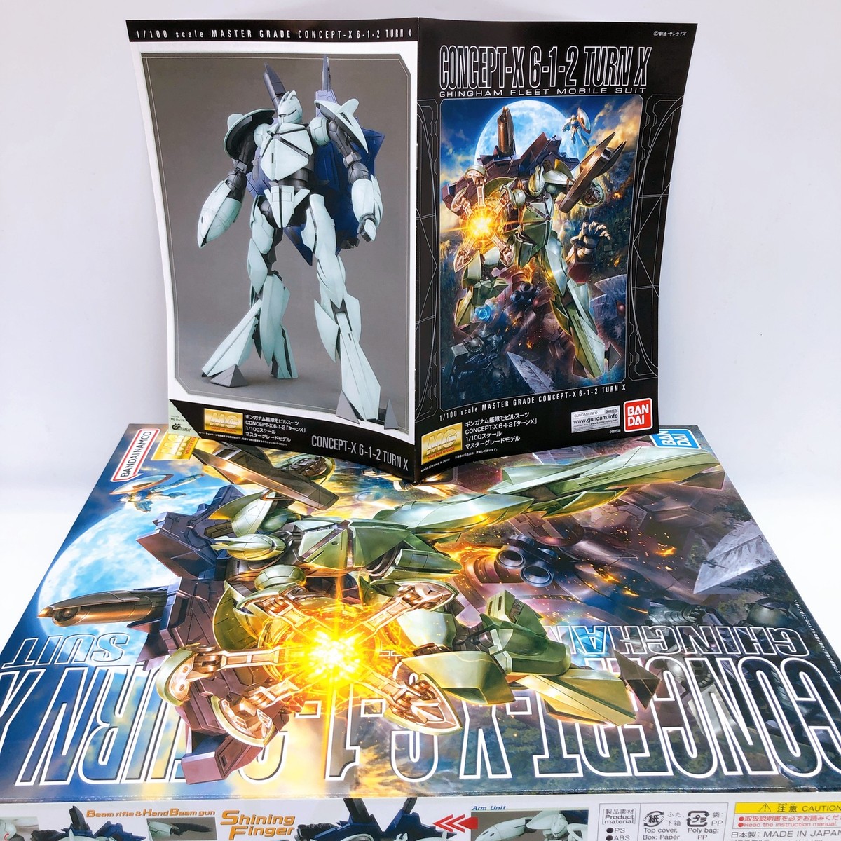 MG 1/100 Turn X Concept-X 6-1-2 Turn A Gundam Plastic Model Kit