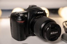 Nikon D50 DSLR Camera + 18-55mm Lens | New Battery + Charger + SD Card + Filter