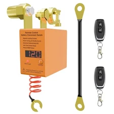 Remote Battery Disconnect Switch 12v, 240A, DZSSCY Upgrade Smart Voltage Car