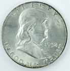 1952 D FRANKLIN HALF DOLLAR! GEM BU+++! MUST HAVE! FANTASTIC! AMAZING! NR #P2161