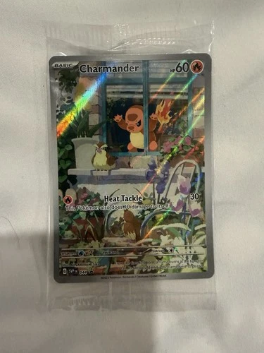 Pokémon Charmander Obsidian Flames Promo 044 and ETB and accessories. NO PACKS￼