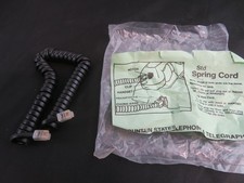 Spring Cord Mountain States Telephone and Telegraph Phone Short Black