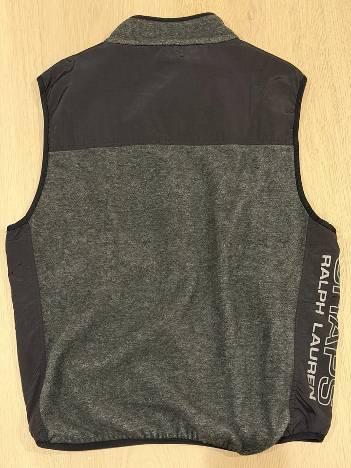 Жилет CRL Chaps Ralph Lauren большой флисовый мужской куртка на молнии - Изображение 2 из 4