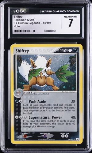Shiftry graded CGC 7 for sale on eBay