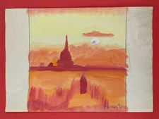 Vincent van Gogh Drawing on paper (Handmade) signed and stamped