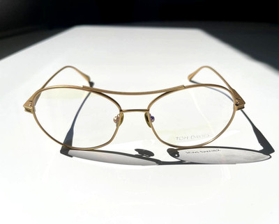 Tom Davies Titan-Brillengestell TD 683 Col.1879 Gold 50-15-135