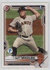 2021 Bowman Draft 1st Edition Matt Mikulski #BD-179 11pj