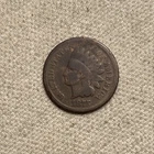 1875 Indian Head Cent / Penny 1c Good