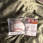 Derek Jeter Signed MLB Baseball New York Yankees JSA COA