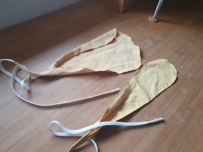 2 er Set Putztücher für Klarinette oder Saxofon
