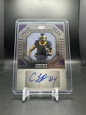 2025 SAGE Low Series CJ Donaldson Jr. Sneak Peek Auto #SPA-CJD WVU Mountaineers