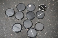 Lot 11 Assorted Snap On Camera Lens Caps Different Sizes Quantaray Toyo Kiron