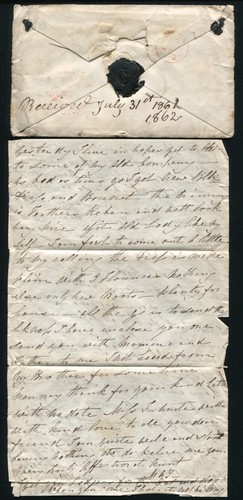 GB USA NORTH ATLANTIC PACKET MAIL 1862 YARMOUTH NORFOLK NEW JERSEY - Picture 2 of 2