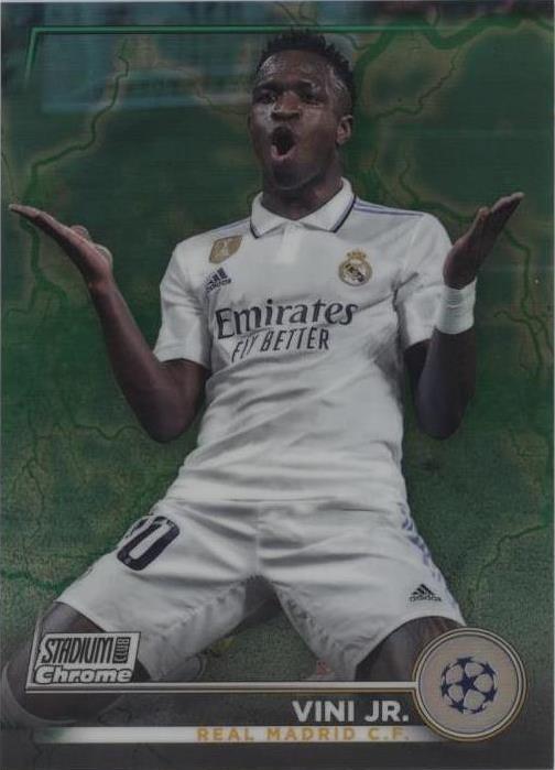 2022-23 Topps Stadium Club Chrome UEFA Club Competitions Vinicius