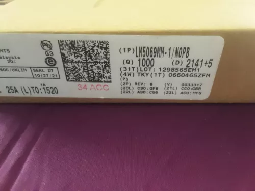 1000pcs lot LM5069MM-1/NOPB Texas Instruments High Voltage 10-Pin VSSOP T/R IC
