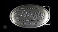 Hebilla de cinturón Serenity FIREFLY Engineered by Firefly QMX nueva