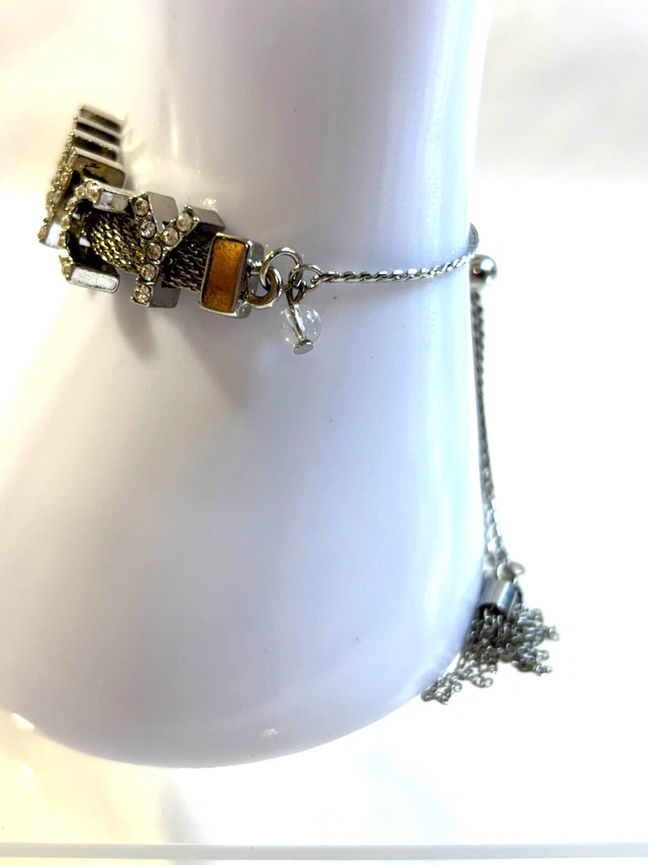 Juicy Couture Gold Bling Rhinestone Chain Metal adjustable, 2 available - Image 4 of 4