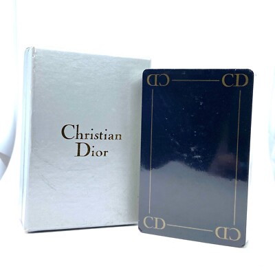Christian Dior / VTG Playing Cards Game Unused / With Japanese Government Stamp