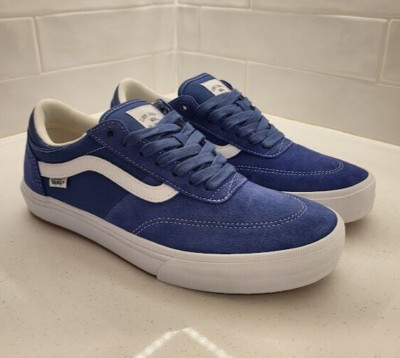 Vans Skateboarding Crockett Low Blue White Men's size 9 Quasi FA AH