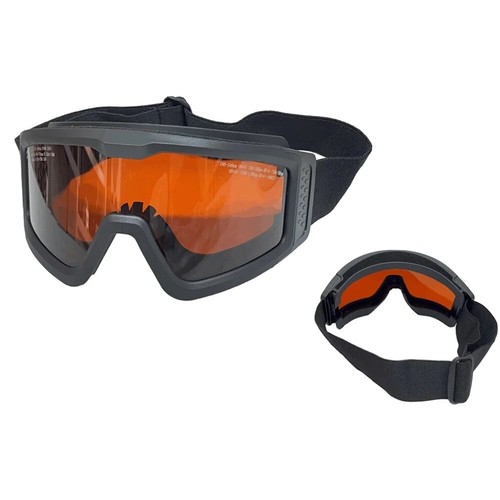 Gafas protectoras láser de 532 nm y 800-1100 nm 1064 nm marcos grandes OD6+ - Imagen 1 de 4