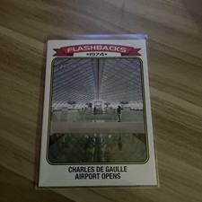 2023 Topps Heritage News Flashback Charles De Gaulle Airport Opens #NF-5