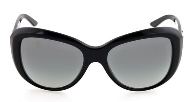 New VERSACE VE 4285 GB1/11 57mm Black Oversized Sunglasses  display picture 2