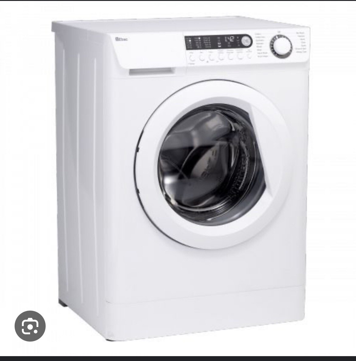 Washing Machine EBAC AWM96D2WH Freestanding White 9kg 1600RPM