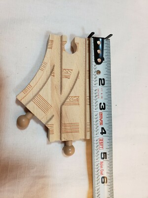 Wooden Train Track Parallel Switch G1 F1 / Wooden Train Switch 