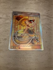 Pokémon TCG Nita Sun & Moon - Team Up 180/181 Holo Ultra Rare 🔥