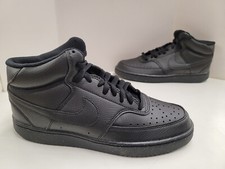 NIB MENS Nike COURT VISION MID NN Basketball Sneakers Triple Black DN3577 003