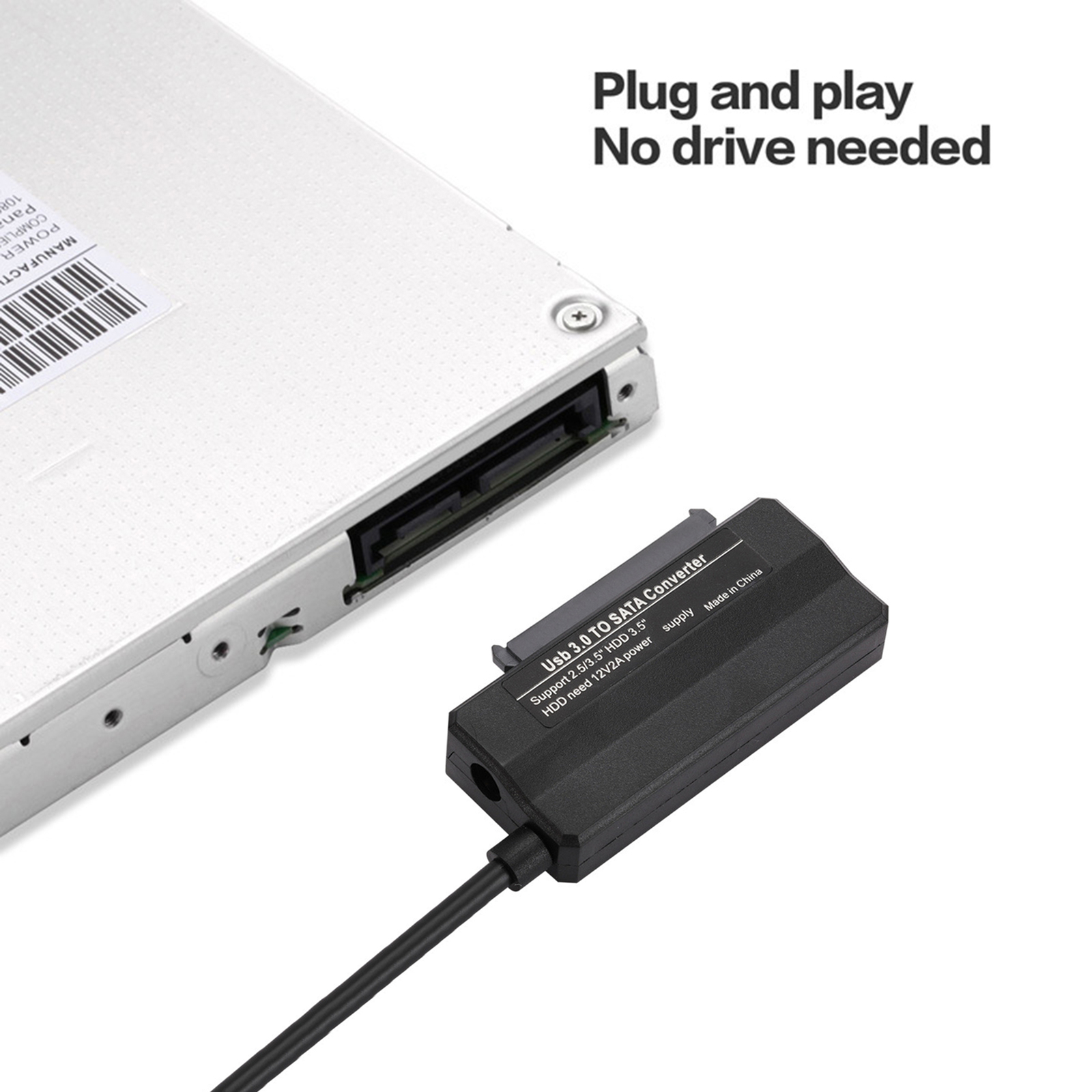 Hard Drive Adapter Cable High Speed Data Transfer Usb3.0 to Sata 2.5 Inch Hdd