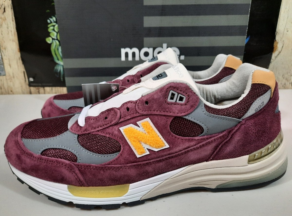 New Balance 992 Burgundy M992CA Sz 12 | eBay
