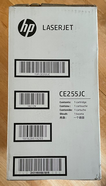 HP CE255JC Black LaserJet Toner Cartridge for sale online | eBay