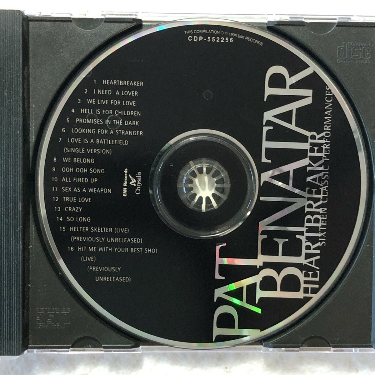 パット・ベネター　Heartbreaker　貴重ヴァージョン収録 CD パット・ベネター = Pat Benatar – ハートブレイカー