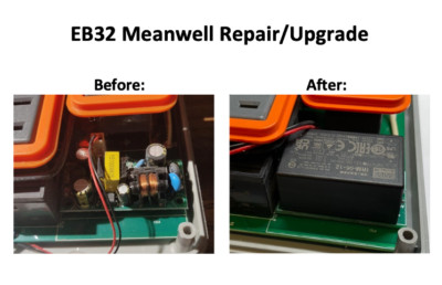 Neptune Apex EB832 12v Power Supply Repair/Upgrade Kit