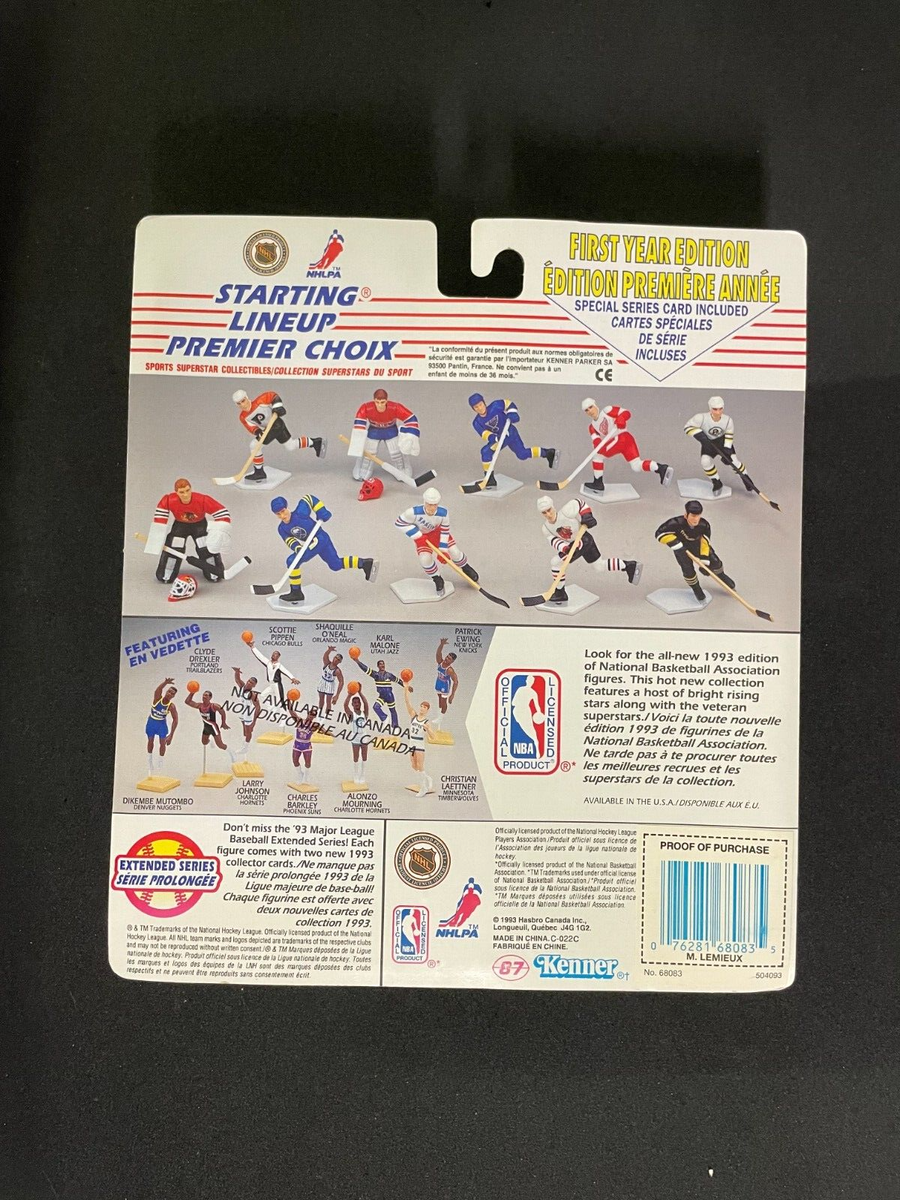Starting Lineup 1993 Mario Lemieux NHL Pittsburgh Penguins First