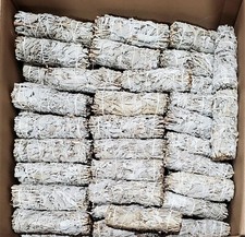 California White Sage Smudge Incense 4" Bundle 100 pcs 