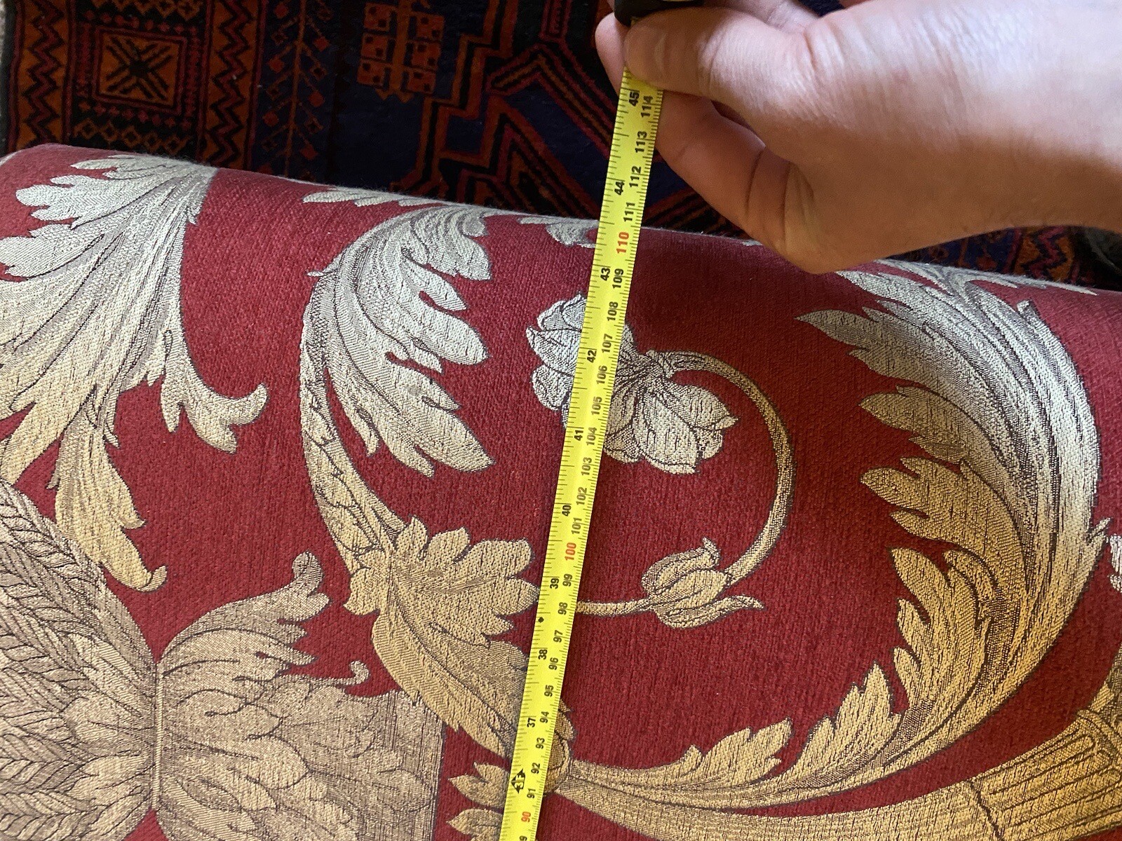 Designer Duresta footstool stool Pattern eBay