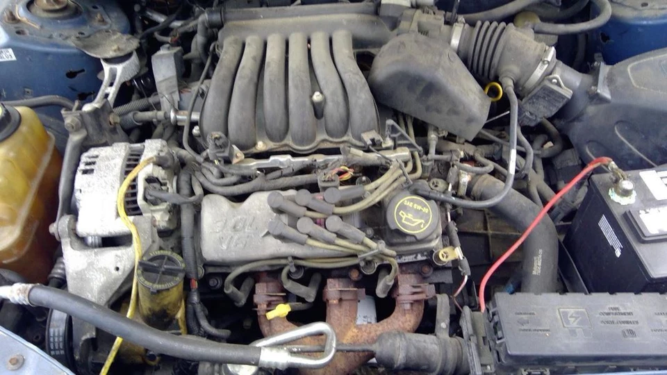 Espejo retrovisor lateral de pasajero eléctrico fijo negro texturizado se adapta a 00-07 TAURUS 1244741 Foto 2 de 4