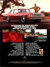 1979 Chrysler Newport Large Print Ad
