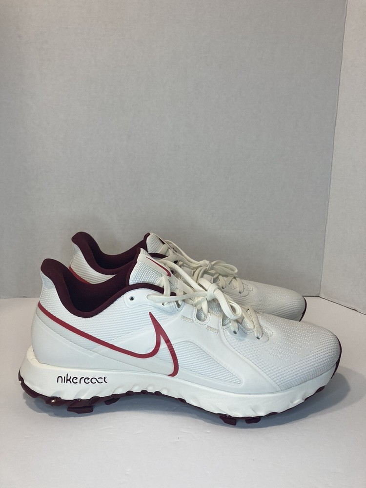 Nike React Infinity Pro Golf Wide Sail Fusion Red Men Size 10 CT6621-107