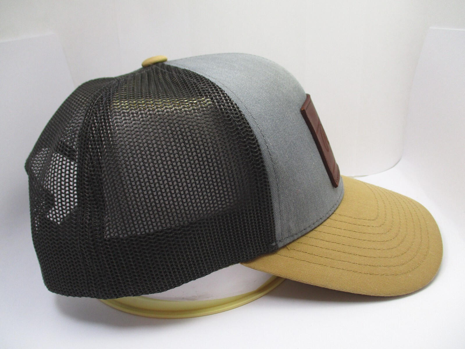 RAWLINGS Baseball Leather Patch Cap / Hat Snap Me… - image 5