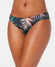 Bar Iii 259878 Women Printed Side-Shirred Hipster Bikini Bottoms Size Large