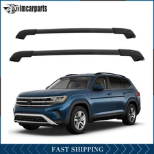 Roof Rack Cross Bar Aluminum Luggage Carrier New For 2017-2021 Volkswagen Atlas