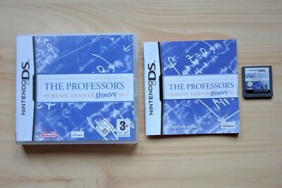 NDS - The Professor`s Brain Trainer: Memory - (OVP, mit Anleitung)