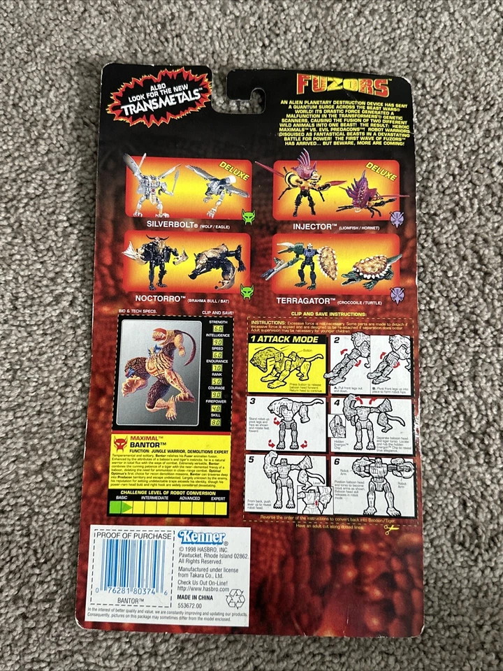 Figura de colección Transformers Beast Wars solo tarjeta completa (ELIGE TU TARJETA) Foto 3 de 4