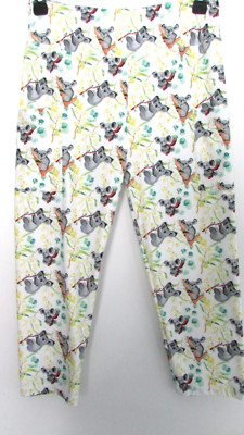 Youth Size OS Multicolor Stretch Band Legging Koala Poly Capri By TL Clothing